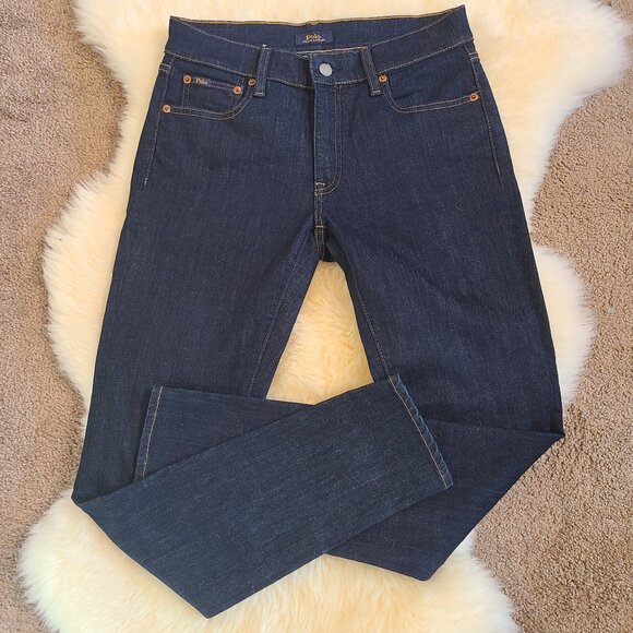 Polo Ralph Lauren The Tompkins Skinny Dark Wash Jeans -NWOT - Picture 6 of 10